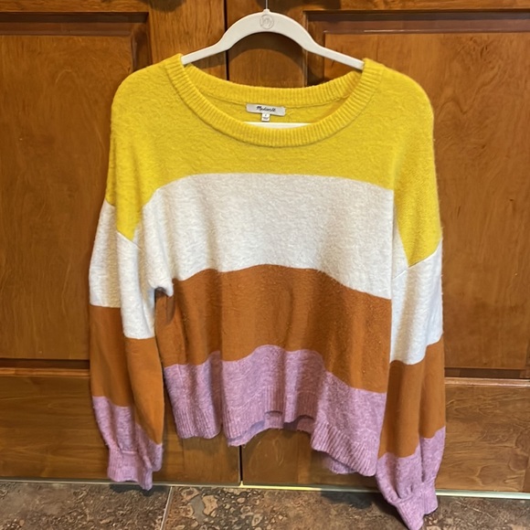 Madewell Colorblock Sweater - Picture 4 of 5